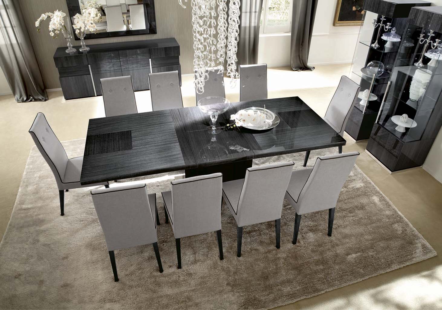 "Montecarlo Dining Room Set - Elegant and Comfortable Dining Furniture" | Vrxco.com