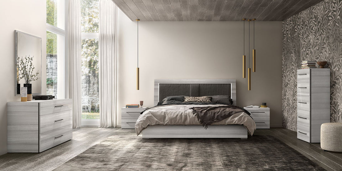 "Mia UPH Collection Bedroom Set - Elegant and comfortable bedroom furniture" | Vrxco.com