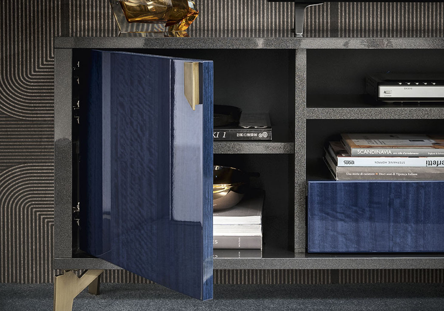 Oceanum TV Stand/Entertainment Center with coastal charm and modern design | Vrxco.com