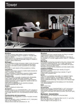 Tower Storage Bed in Taupe with modern design | Vrxco.com