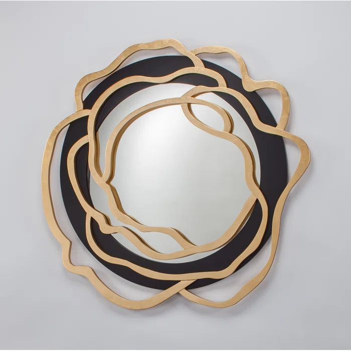 "7F05-FMB Mirror with sleek black frame and high-quality glass" | Vrxco.com