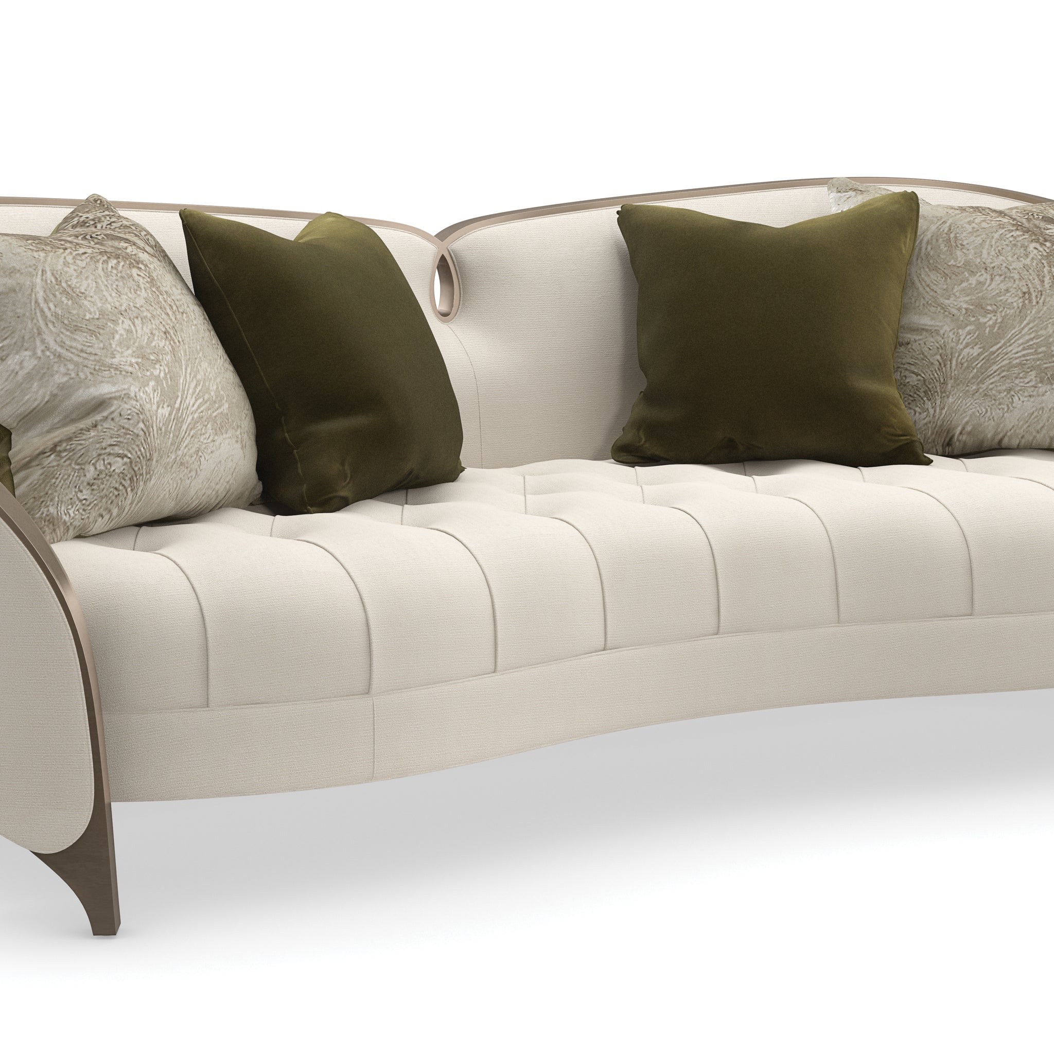 VALENTINA SOFA with luxurious fabric upholstery and contemporary design | Vrxco.com