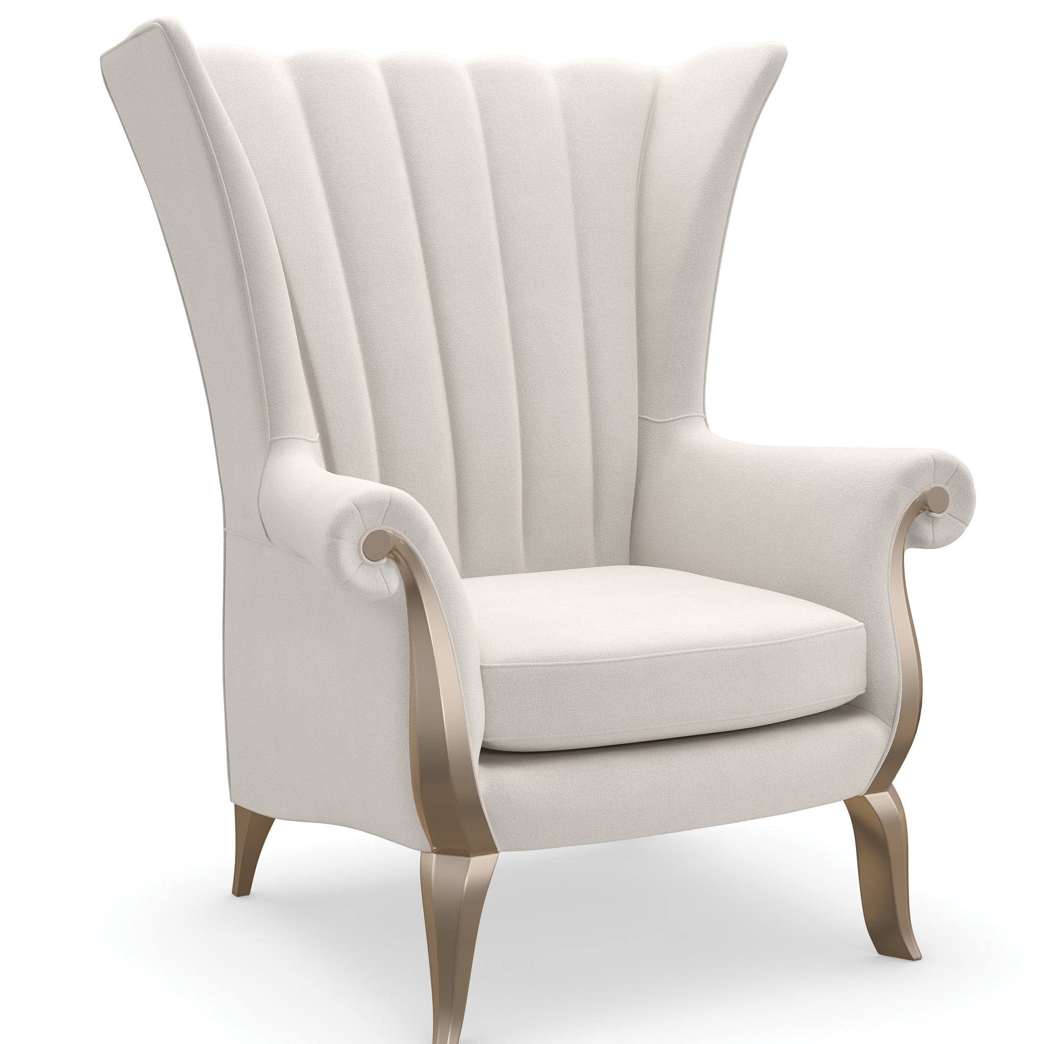 VALENTINA ACCENT CHAIR with plush upholstery and contemporary design | Vrxco.com