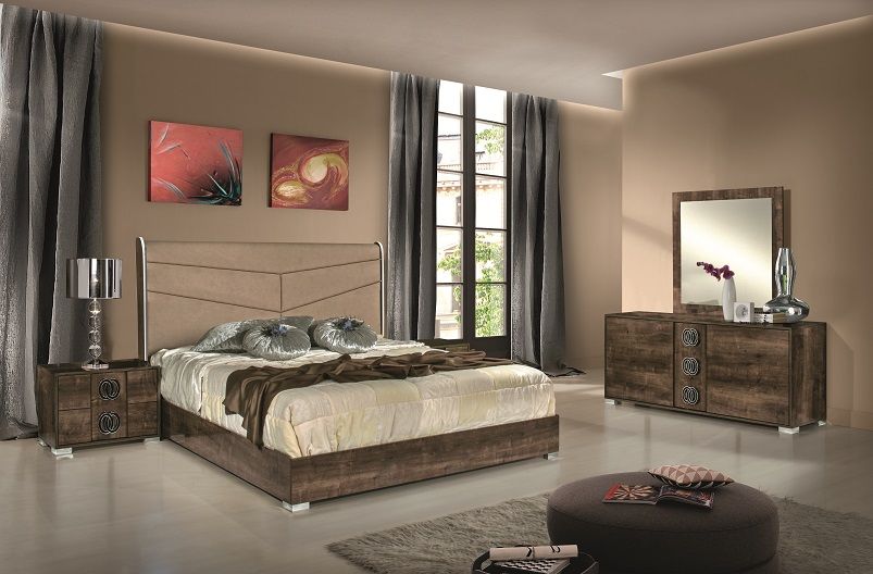 "Modrest Athen Italian Modern Bedroom Set - Elegant Italian bedroom furniture" | Vrxco.com