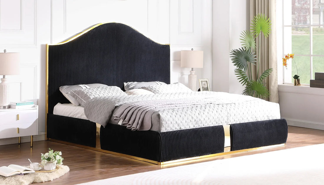 "B908 Lena Bed Only with contemporary design and elegant style" | Vrxco.com
