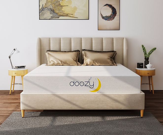 "Doozy Luxury 12" Mattress - Plush and supportive bedding solution" | Vrxco.com 