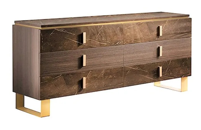 Italian Essenza Collection Bedroom Set with luxurious design | Vrxco.com