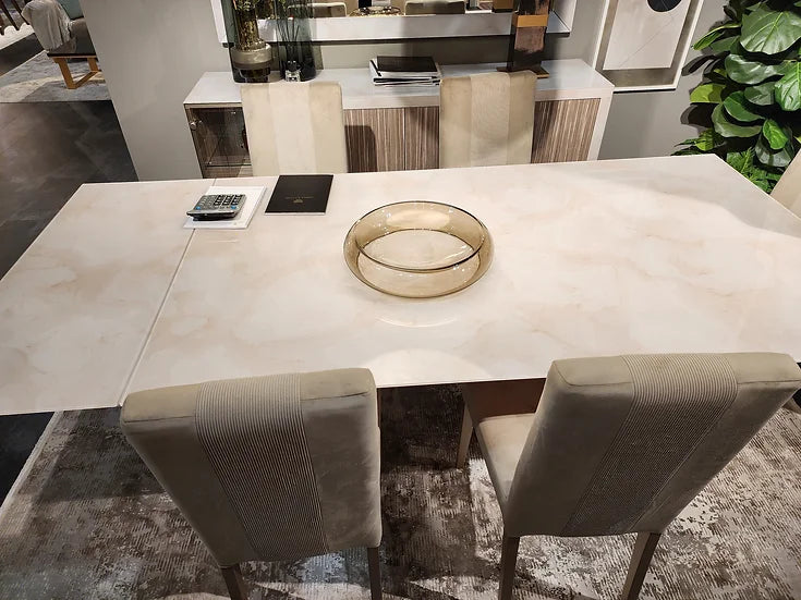 Luce Collection Dining Room Set with elegant design | Vrxco.com