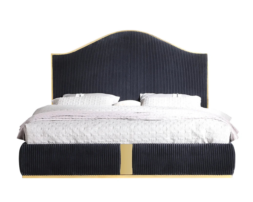 "B908 Lena Bed Only with contemporary design and elegant style" | Vrxco.com