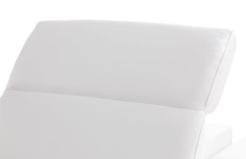 "MI-1110-6pcs Lucca Reclining Sectional White - Modern comfort" | Vrxco.com