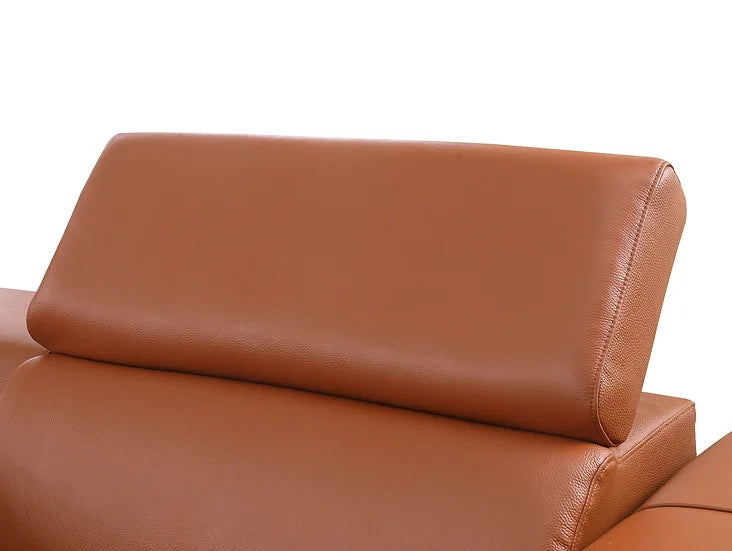 MI-631-7Pcs Picasso Reclining Sectional in Carmel with three power recliners and stylish design | Vrxco.com