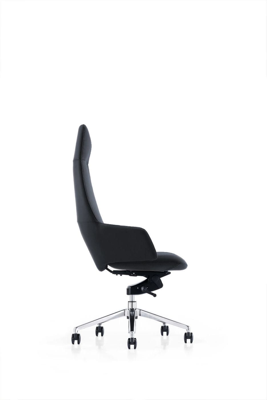 Modrest Gates Modern Black High Back Executive Office Chair showcasing ergonomic design and comfort | Vrxco.com
