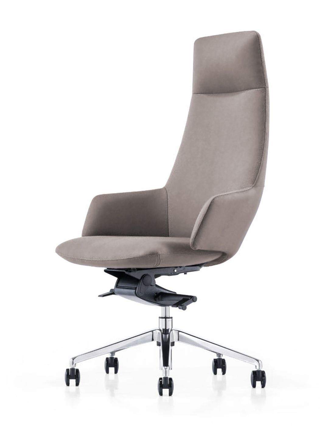 Modrest Gates Grey High Back Office Chair showcasing ergonomic support and modern design | Vrxco.com