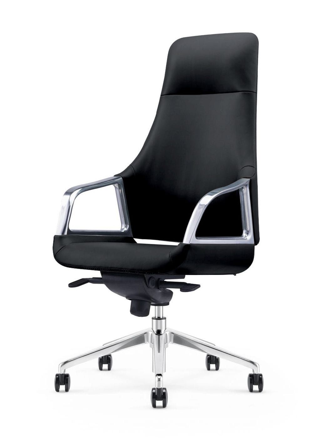 "Modrest Merlo Black High Back Executive Office Chair - Modern office chair"  | Vrxco.com