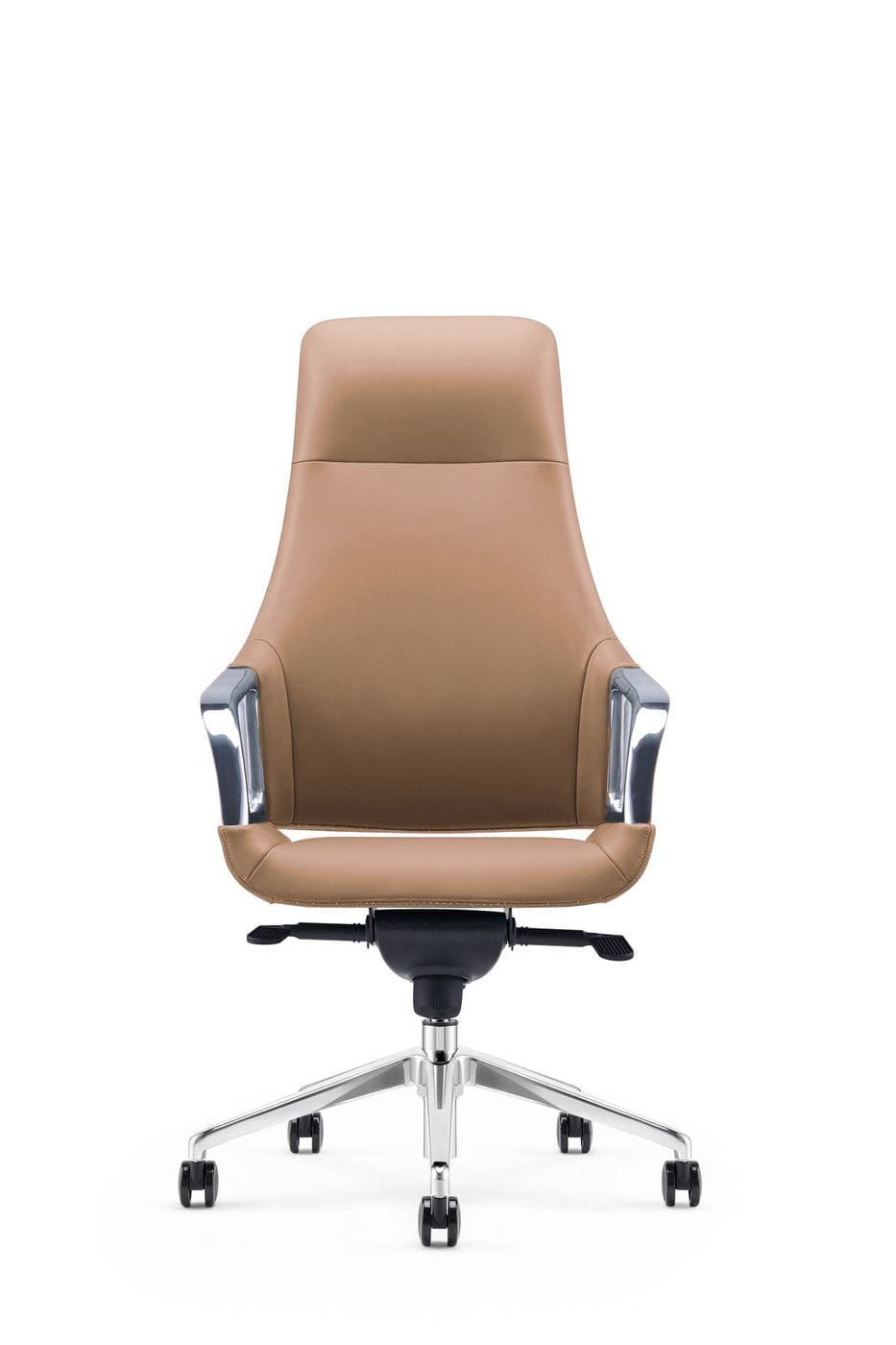 Modrest Merlo Modern Black High Back Executive Office Chair with ergonomic design | Vrxco.com