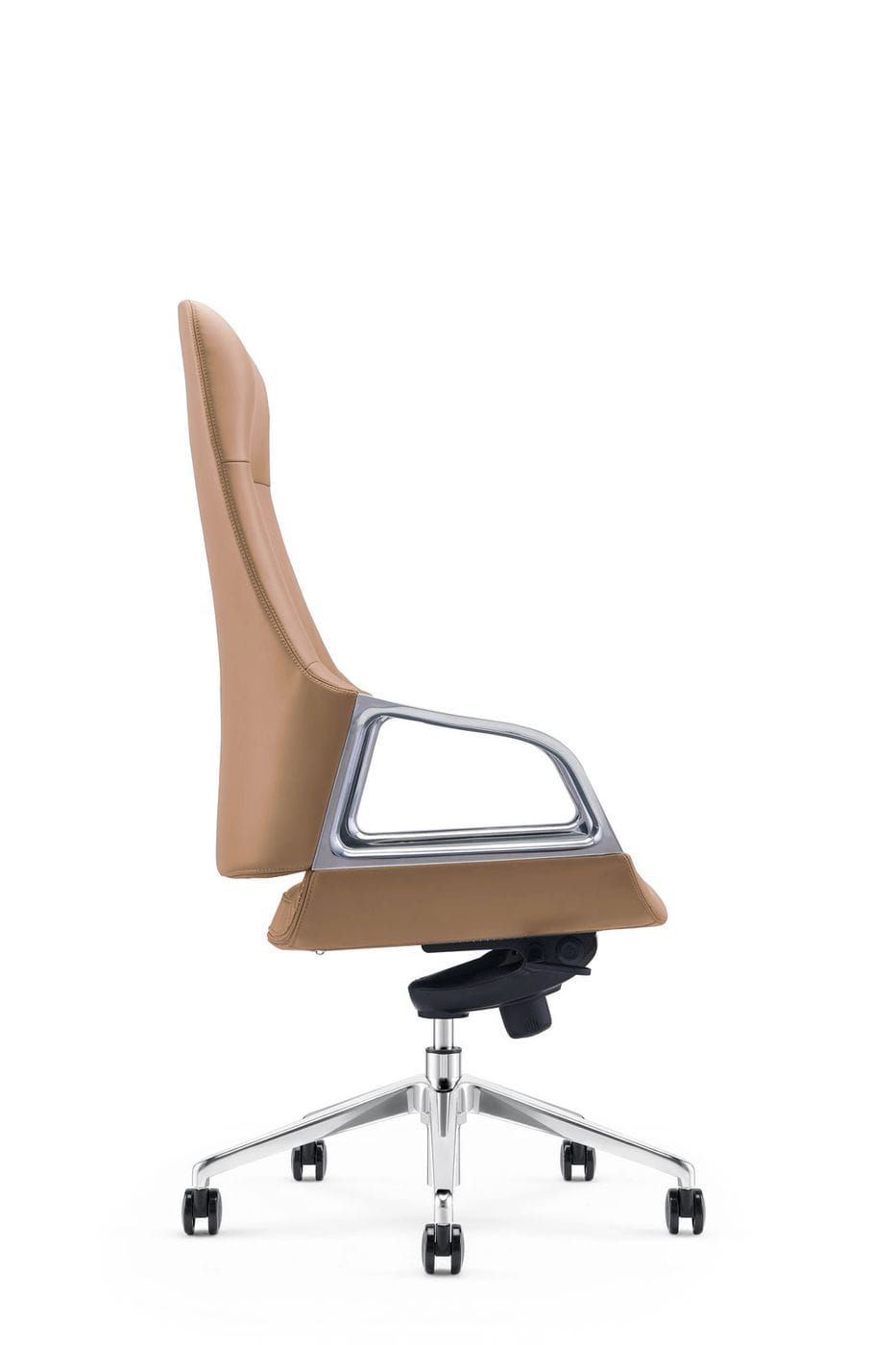 Modrest Merlo Modern Black High Back Executive Office Chair with ergonomic design | Vrxco.com