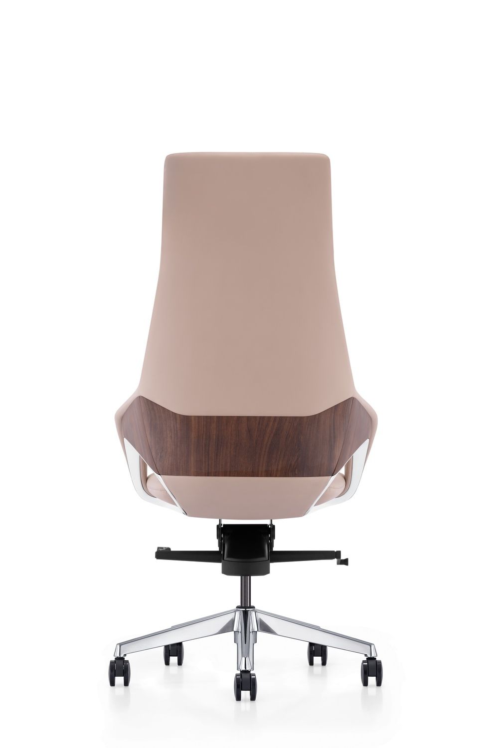 Modrest Prost Modern Beige High Back Executive Office Chair | Vrxco.com