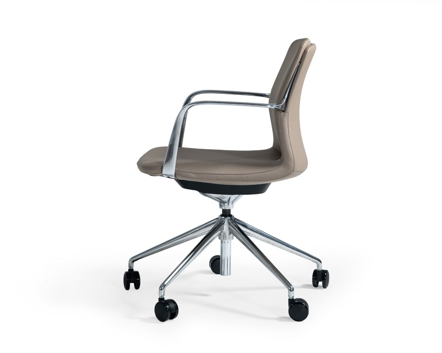 "Modrest Sundar Grey Mid Back Conference Office Chair - Modern office chair" | Vrxco.com