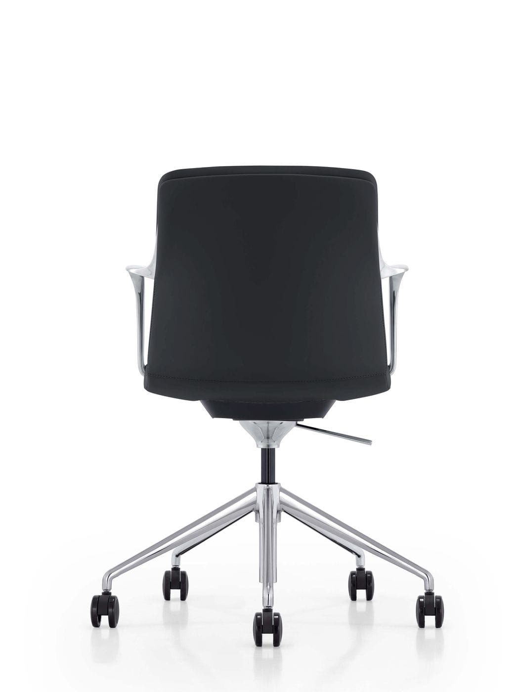 "Modrest Sundar Black Mid Back Conference Office Chair - Modern office chair" | Vrxco.com