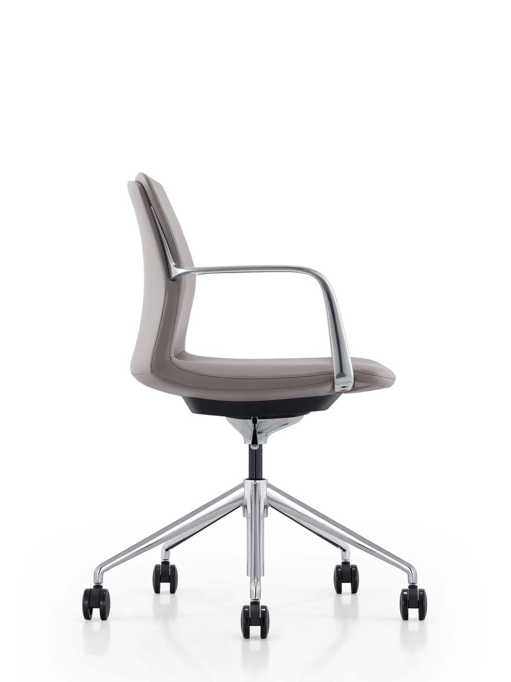 "Modrest Sundar Grey Mid Back Conference Office Chair - Modern office chair" | Vrxco.com