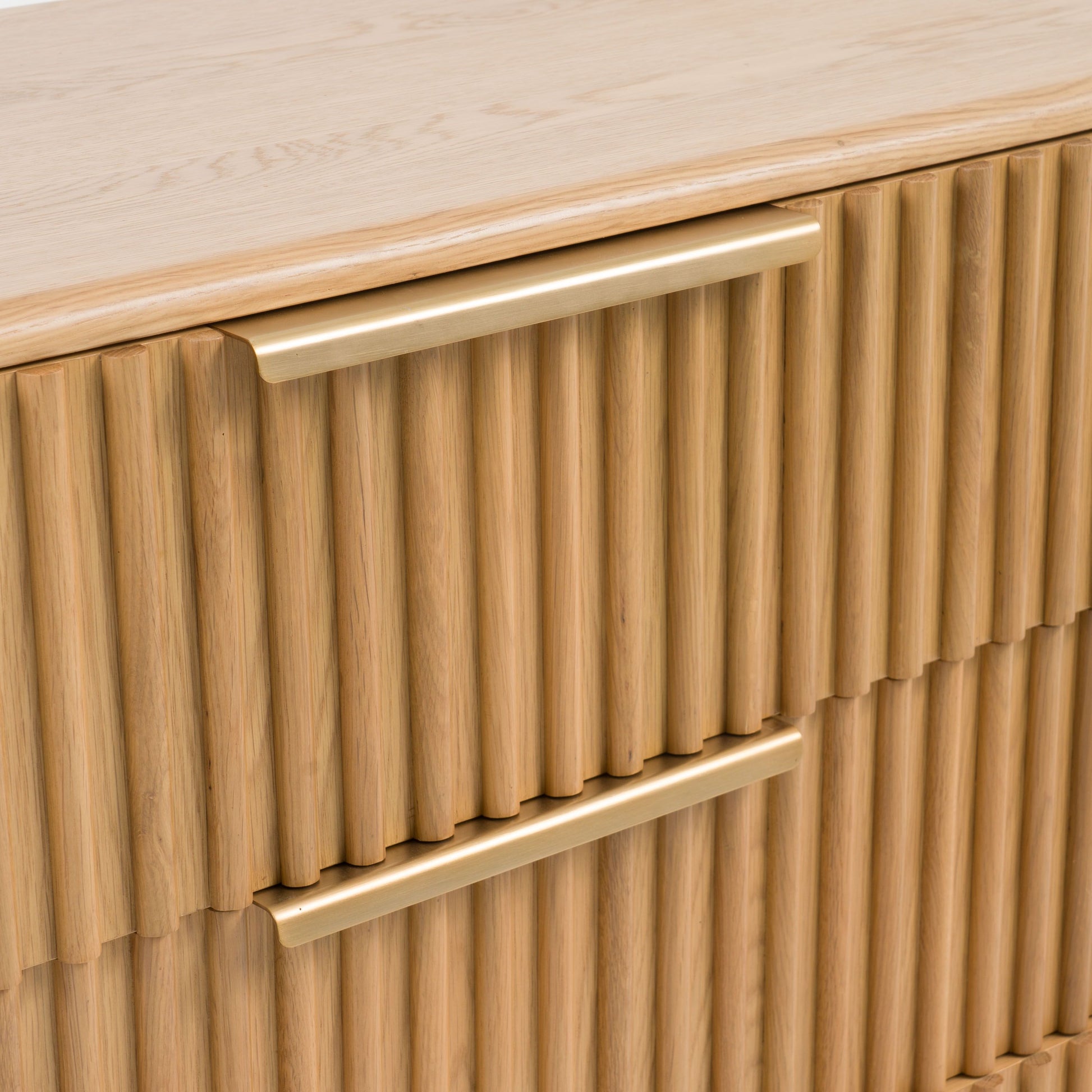 "Modrest Winters Natural Oak Bedroom Set - Modern bedroom furniture" | Vrxco.com