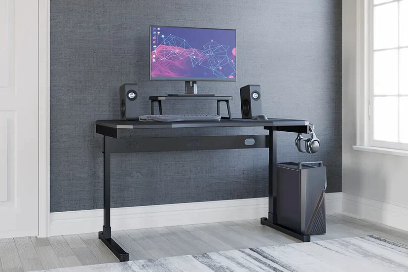 "Ashley H400-111 Lynxtyn 48" Desk with stylish design and functional features" | Vrxco.com