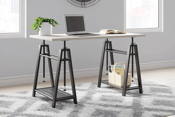 Ashley H288-44 Bayflynn Desk with a contemporary design for modern workspaces | Vrxco.com